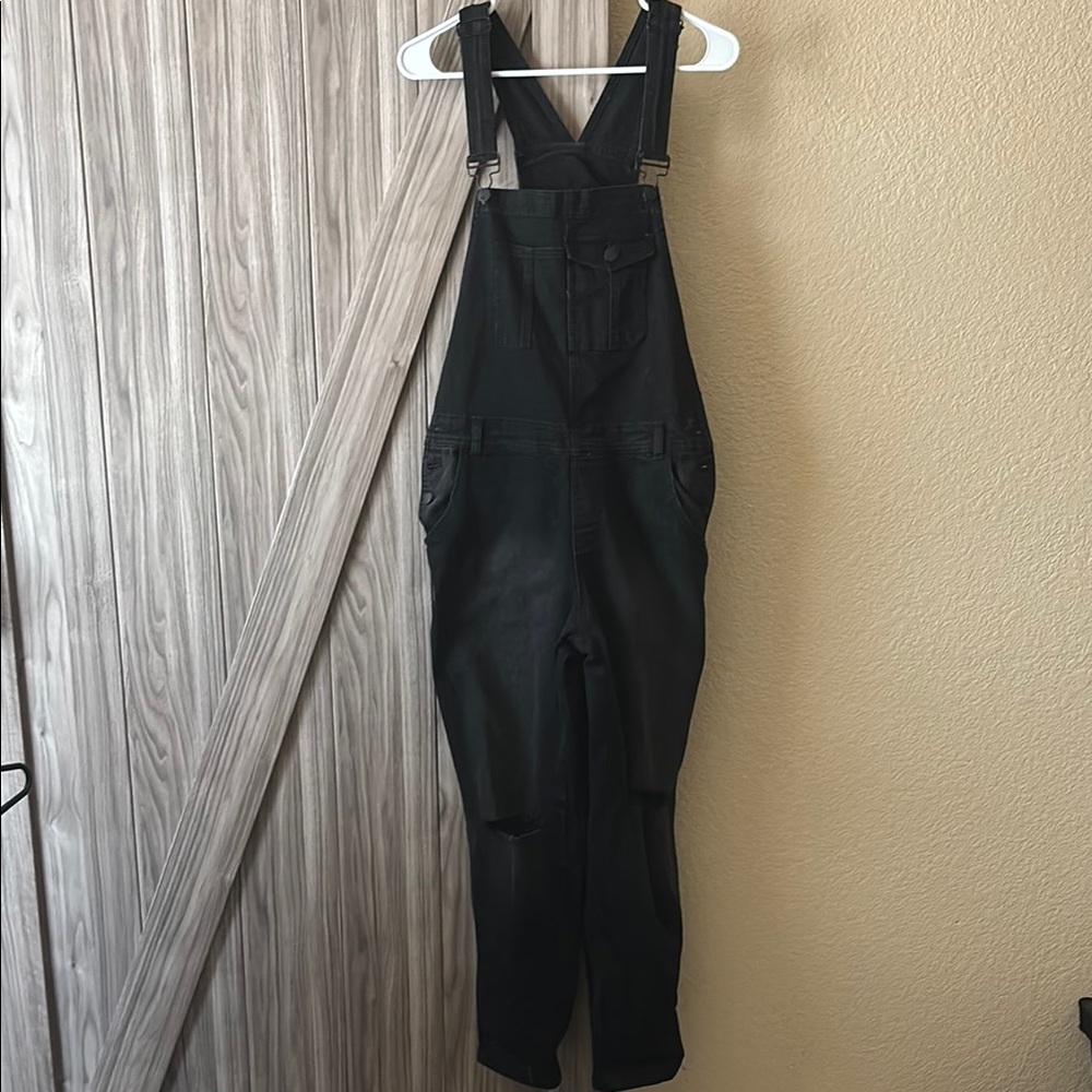 RSQ Black Overalls Classic Denim Design